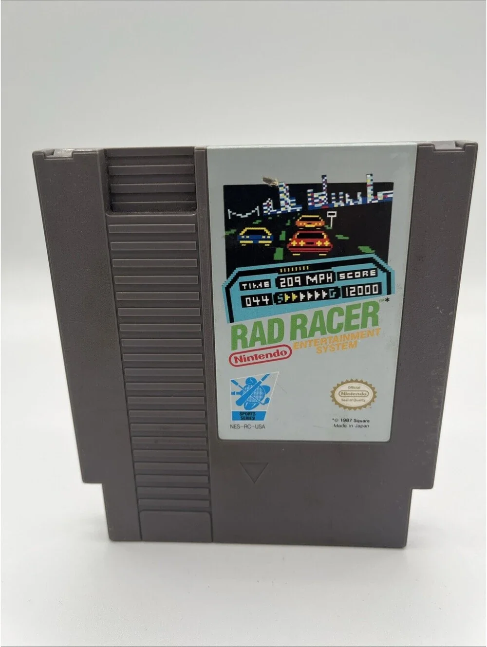 Nintendo Entertainment System: Rad Racer Cart Only